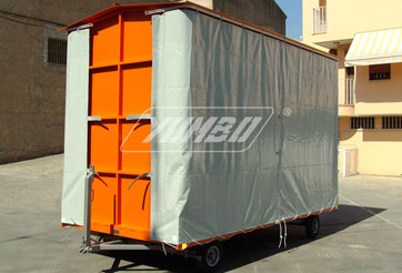 Remolque techo o toldo